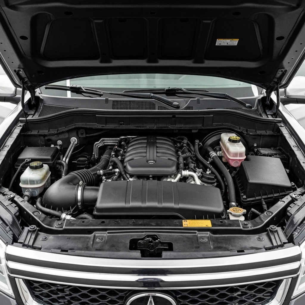 Engine bay detailing